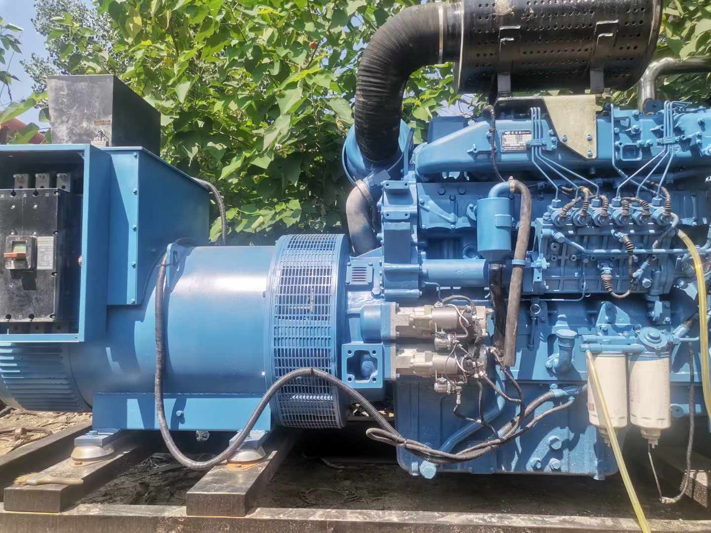 乾县详细说明降低 800kW 柴油发电机输出电流波动的方法